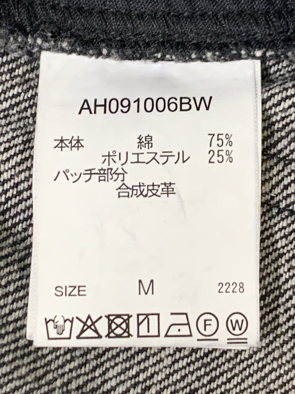 【現状渡し品】【メンズ】 ANDER HUNK アンダーハンク AH091006BW PAINT DENIM PANT ペイントデニムパンツ ジーンズ 153-260615-kt-02-min サイズ：M カラー：ブラック系 万代Net店