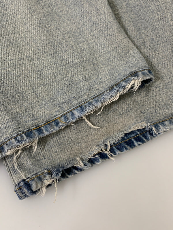 【中古品】【メンズ】 MASON PRINCE メイソンプリンス WIDE DENIM PANT ワイドデニムパンツ ジーンズ 152-260615-kt-05-min サイズ：W32 カラー：ブルー系 万代Net店