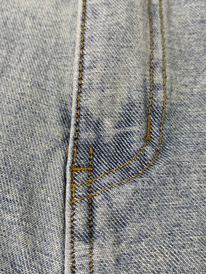 【中古品】【メンズ】 MASON PRINCE メイソンプリンス WIDE DENIM PANT ワイドデニムパンツ ジーンズ 152-260615-kt-05-min サイズ：W32 カラー：ブルー系 万代Net店
