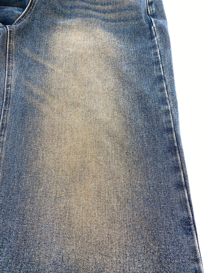 【現状渡し品】【メンズ】 BJHG ビージャストハグ WIDE BAGGY DENIM PANT デニムパンツ ボトムス 153-260718-AS-69-min サイズ：L カラー：インディゴ 万代Net店