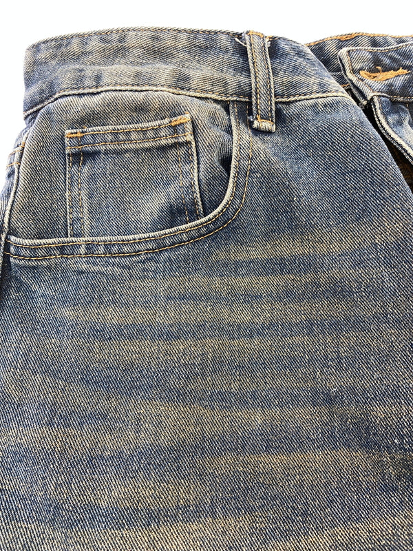 【現状渡し品】【メンズ】 BJHG ビージャストハグ WIDE BAGGY DENIM PANT デニムパンツ ボトムス 153-260718-AS-69-min サイズ：L カラー：インディゴ 万代Net店