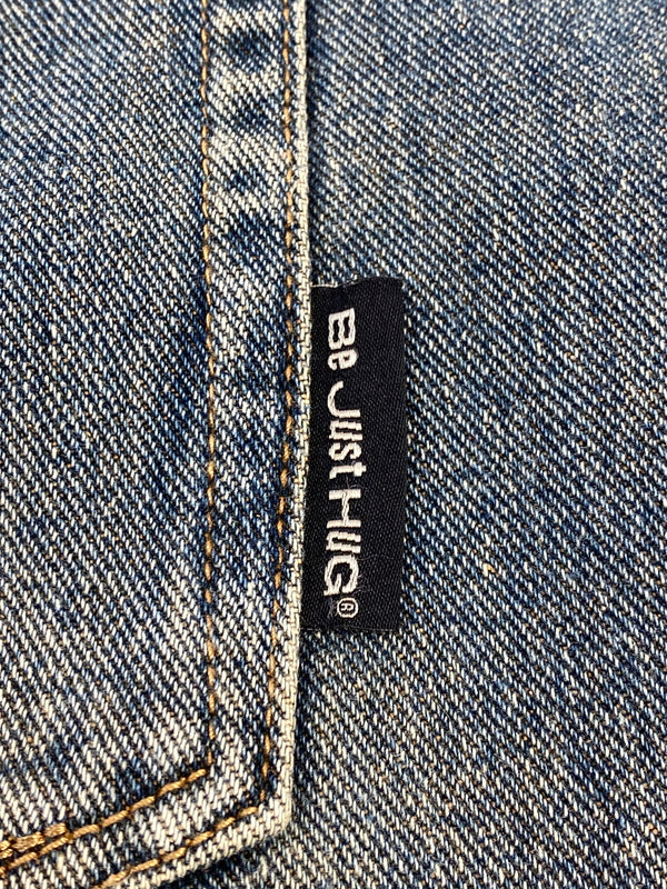 【現状渡し品】【メンズ】 BJHG ビージャストハグ WIDE BAGGY DENIM PANT デニムパンツ ボトムス 153-260718-AS-69-min サイズ：L カラー：インディゴ 万代Net店