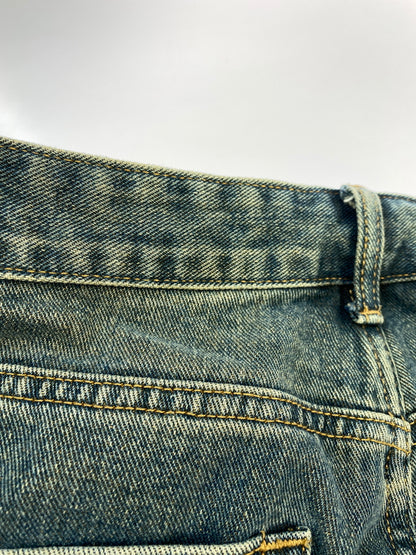 【現状渡し品】【メンズ】 BJHG ビージャストハグ WIDE BAGGY DENIM PANT デニムパンツ ボトムス 153-260718-AS-69-min サイズ：L カラー：インディゴ 万代Net店