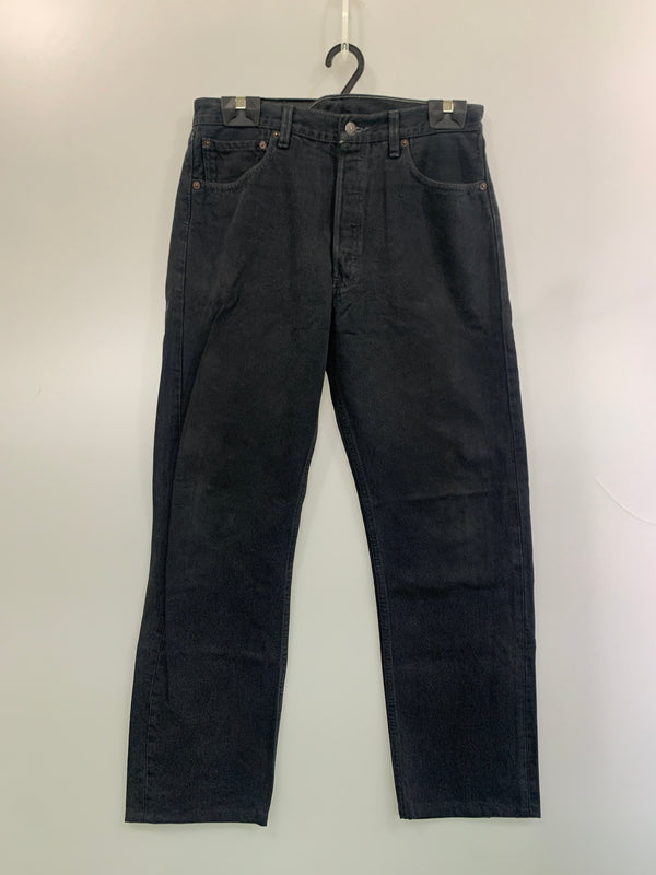 【中古品】【メンズ】 LEVI'S リーバイス BLACK DENIM PANTS 501-12 0700 ブラック デニムパンツ USA製 ボトムス 157-260619-yn-24-min サイズ：W34 L32 カラー：ブラック 万代Net店