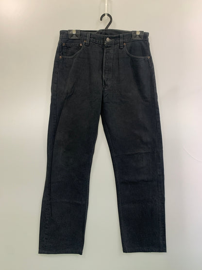 【中古品】【メンズ】 LEVI'S リーバイス BLACK DENIM PANTS 501-12 0700 ブラック デニムパンツ USA製 ボトムス 157-260619-yn-24-min サイズ：W34 L32 カラー：ブラック 万代Net店