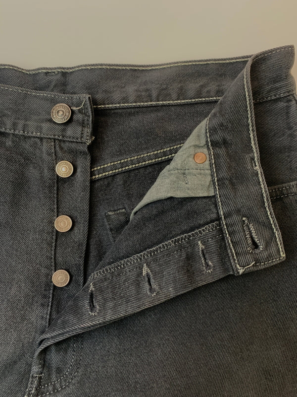【中古品】【メンズ】 LEVI'S リーバイス BLACK DENIM PANTS 501-12 0700 ブラック デニムパンツ USA製 ボトムス 157-260619-yn-24-min サイズ：W34 L32 カラー：ブラック 万代Net店