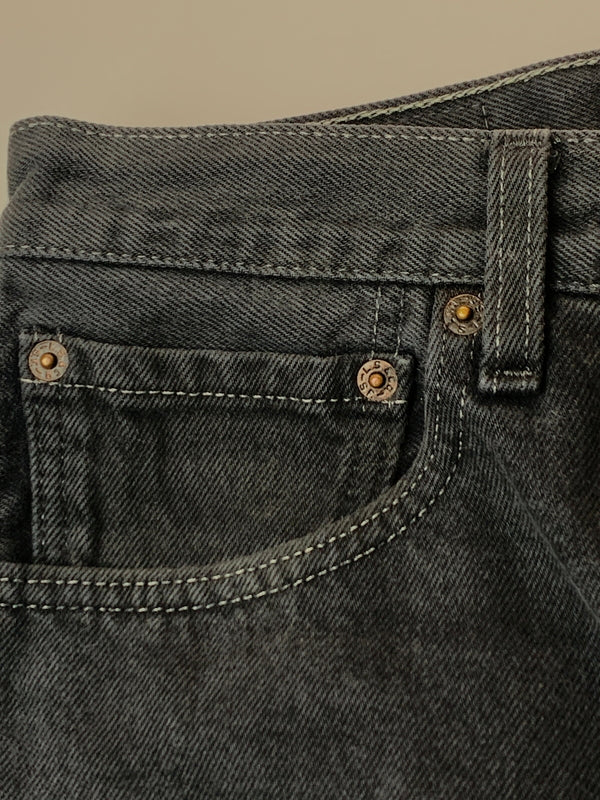 【中古品】【メンズ】 LEVI'S リーバイス BLACK DENIM PANTS 501-12 0700 ブラック デニムパンツ USA製 ボトムス 157-260619-yn-24-min サイズ：W34 L32 カラー：ブラック 万代Net店