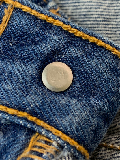 【中古品】【メンズ】 LEVI'S リーバイス 501 DENIM PANTS デニムパンツ 501刻印 96年3月製造 ボトムス 157-260619-yn-25-min サイズ：W33 L32 カラー：インディゴ 万代Net店