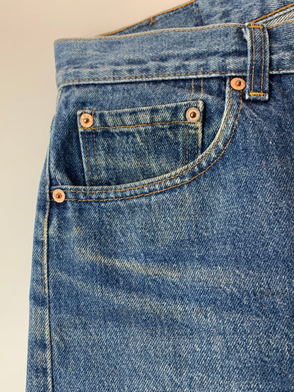 【中古品】【メンズ】 LEVI'S リーバイス 501 DENIM PANTS デニムパンツ 532刻印 米国製 ボトムス 157-260619-yn-23-min サイズ：W34 L32 カラー：インディゴ 万代Net店