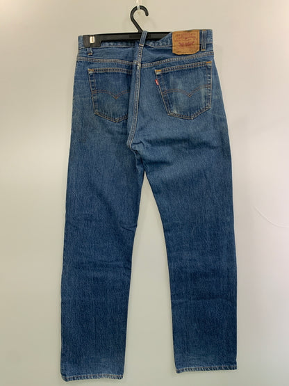 【中古品】【メンズ】 LEVI'S リーバイス 501 DENIM PANTS デニムパンツ 532刻印 米国製 ボトムス 157-260619-yn-23-min サイズ：W34 L32 カラー：インディゴ 万代Net店