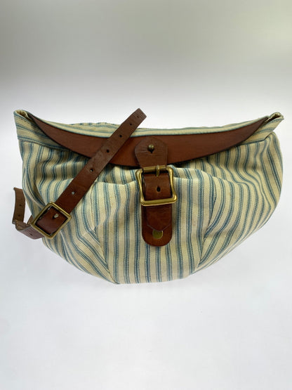 【中古品】【メンズ/レディース】 VASCO ヴァスコ WORKERS CAS BAG ワーカーズキャスバッグ ショルダーバッグ カバン 188-260618-jt-17-min カラー：ブルー/ベージュ 万代Net店