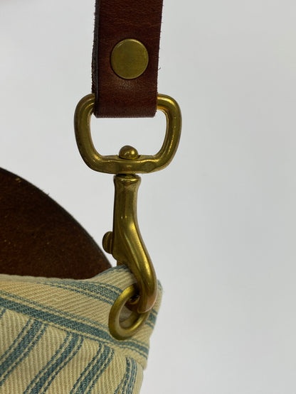 【中古品】【メンズ/レディース】 VASCO ヴァスコ WORKERS CAS BAG ワーカーズキャスバッグ ショルダーバッグ カバン 188-260618-jt-17-min カラー：ブルー/ベージュ 万代Net店