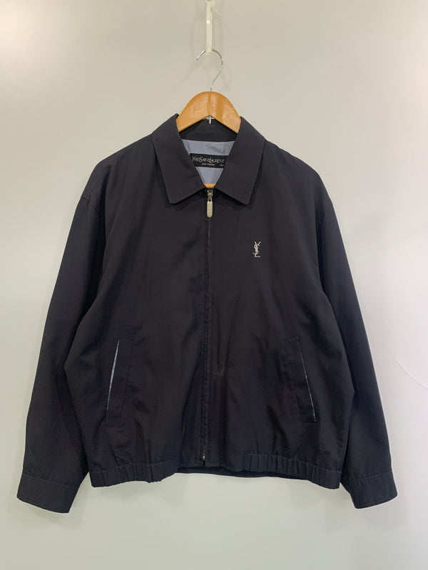 【中古品】【メンズ】 YVES SAINT LAURENT イヴ サンローラン スウィングトップ アウター 146-260619-jt-34-min サイズ：サイズ不明 下記参照 カラー：ブラック 万代Net店
