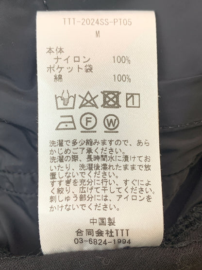 【中古品】【メンズ】 TTT MSW ティーモダンストリートウエア NEW STANDARD STRAIGHT PANTS TTT-2024SS-PT05 ニュースタンダードストレートパンツ ボトムス 153-260619-yn-22-min サイズ：M カラー：ブラック 万代Net店