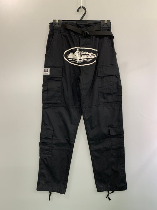 【中古品】【メンズ】 CORTEIZ コルテッツ CARGO PANTS カーゴパンツ ボトムス 153-260618-jt-25-min サイズ：S カラー：ブラック 万代Net店