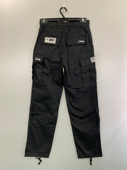 【中古品】【メンズ】 CORTEIZ コルテッツ CARGO PANTS カーゴパンツ ボトムス 153-260618-jt-25-min サイズ：S カラー：ブラック 万代Net店