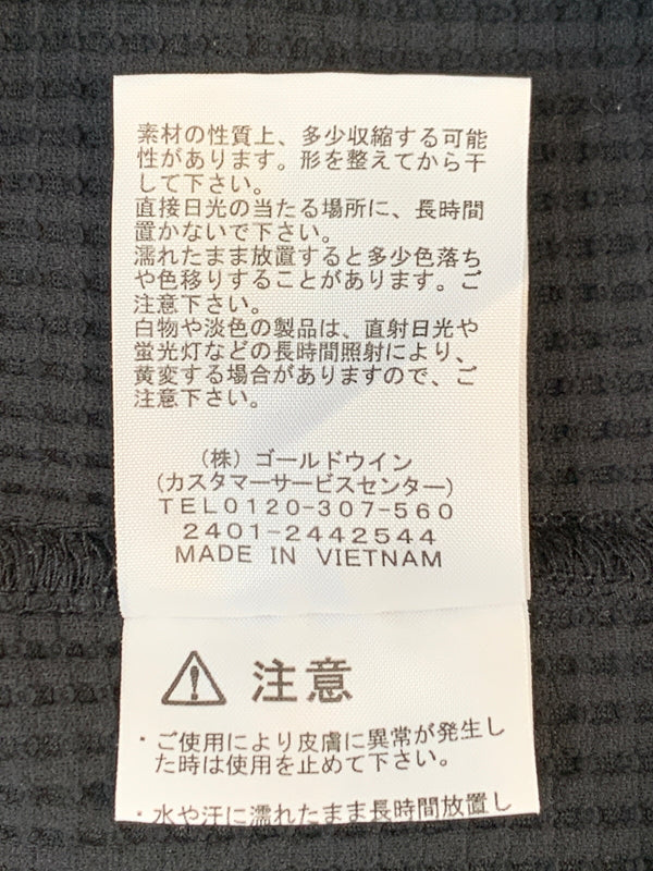 【中古品】【メンズ】 THE NORTH FACE ザ ノースフェイス NT12460 エンライド ワッフル フーディー トップス 144-260618-jt-32-min サイズ：XL カラー：ブラック 万代Net店