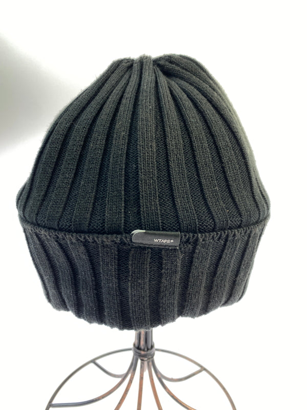 【中古品】【メンズ/レディース】 WTAPS ダブルタップス 22AW BEANIE ビーニー 222MADT-HT01 帽子 ニットキャップ 185-260618-KS-15-min サイズ：00 カラー：ブラック 万代Net店