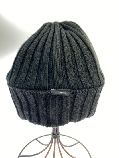 【中古品】【メンズ/レディース】 WTAPS ダブルタップス 22AW BEANIE ビーニー 222MADT-HT01 帽子 ニットキャップ 185-260618-KS-15-min サイズ：00 カラー：ブラック 万代Net店