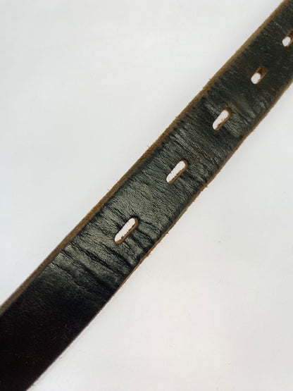 【中古品】【メンズ】 SHOTT ショット PERFECT BELT NARROW パーフェクト ベルト ナロー 205-260618-KS-14-min カラー：ブラック 万代Net店