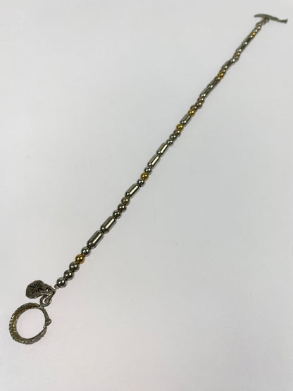 【中古品】【メンズ/レディース】 SAAD サード 925 ビーズブレスレット 191-260618-KS-08-min カラー：シルバー/ゴールド 万代Net店