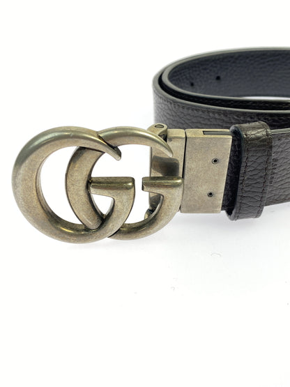 【中古品】【メンズ/レディース】 GUCCI グッチ GGマーモント リバーシブルベルト 627055・480199 183-260618-KS-07-min カラー：ブラウン/ブラック 万代Net店