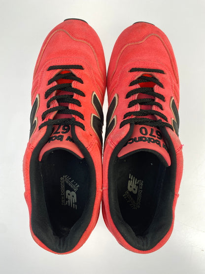 【中古品】【メンズ】 NEW BALANCE ニューバランス M670NEN ローカット スニーカー 靴 162-260618-jt-09-min サイズ：US 8 1/2 カラー：ピンク 万代Net店