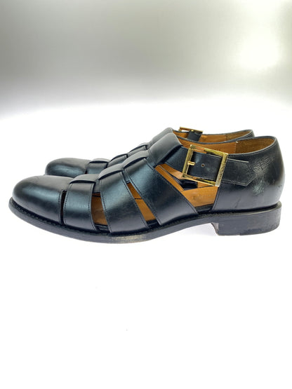 【中古品】【メンズ】 JALAN SRIWIJAYA ジャランスリウァヤ 98819 グルカサンダル サンダル 靴 164-260618-jt-12-min サイズ：8 1/2 カラー：ブラック 万代Net店