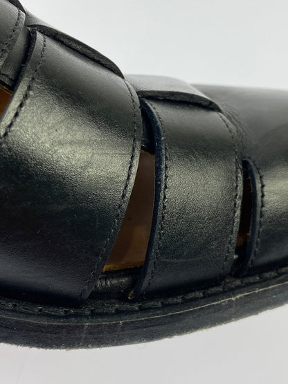【中古品】【メンズ】 JALAN SRIWIJAYA ジャランスリウァヤ 98819 グルカサンダル サンダル 靴 164-260618-jt-12-min サイズ：8 1/2 カラー：ブラック 万代Net店