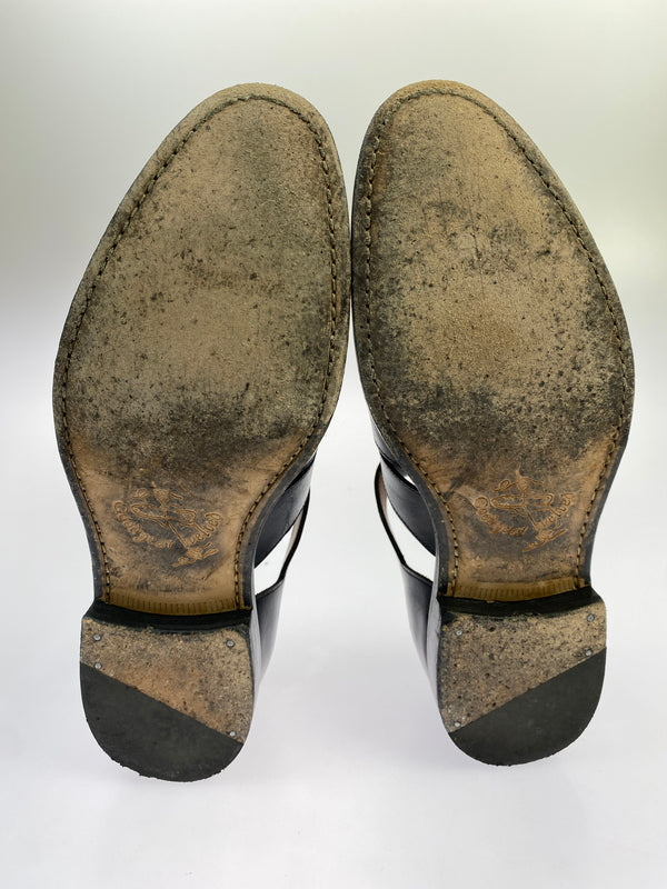 【中古品】【メンズ】 JALAN SRIWIJAYA ジャランスリウァヤ 98819 グルカサンダル サンダル 靴 164-260618-jt-12-min サイズ：8 1/2 カラー：ブラック 万代Net店