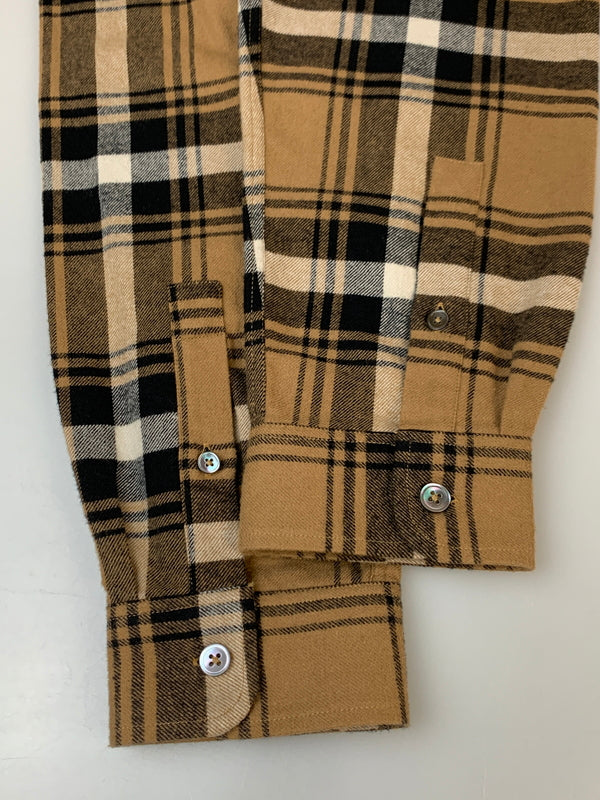【中古品】【メンズ】 STUSSY ステューシー 1110202 CLASSIC BAILEY PLAID L S SHIRT クラシック ベイリー チェック 長袖 シャツ トップス 142-260618-jt-31-min サイズ：XL カラー：ブラウン系 万代Net店