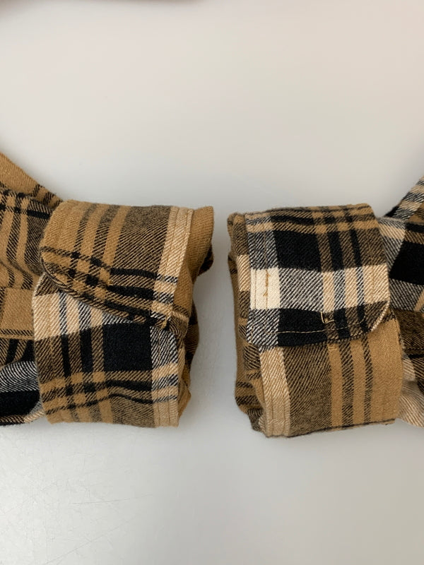 【中古品】【メンズ】 STUSSY ステューシー 1110202 CLASSIC BAILEY PLAID L S SHIRT クラシック ベイリー チェック 長袖 シャツ トップス 142-260618-jt-31-min サイズ：XL カラー：ブラウン系 万代Net店