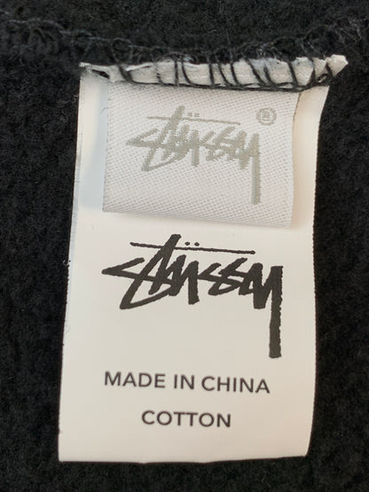 【中古品】【メンズ】 STUSSY ステューシー FIRE DICE FLEECE HOODIE ファイアー ダイス エフェクト フーディ パーカー トップス 142-260618-jt-30-min サイズ：XL カラー：ブラック 万代Net店