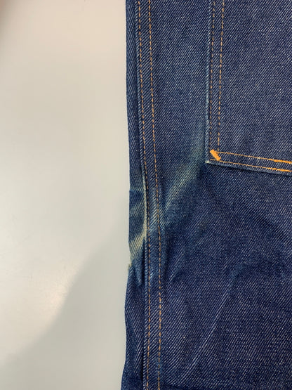 【現状渡し品】【メンズ】 PRISON BLUES プリズンブルース DOUBLE KNEE DENIM PANTS ダブルニーデニムパンツ ボトムス 157-260619-yn-28-min サイズ：W34 L32 カラー：インディゴ 万代Net店
