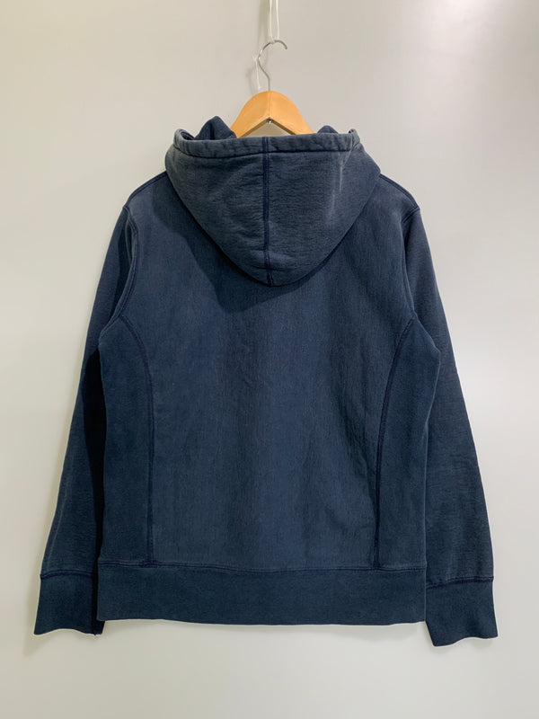 【中古品】【メンズ】 SUPREME シュプリーム 3M REFLECTIVE LOGO HOODED SWEATSHIRT リフレクター ロゴ フーデッド スウェットシャツ メンズ トップス パーカー 149-260621-hu-10-min サイズ：S カラー：ネイビー 万代Net店