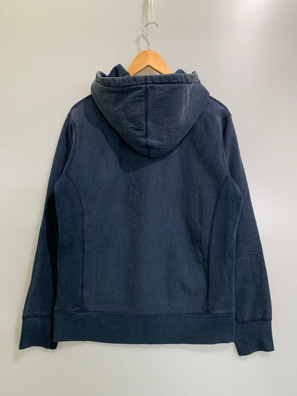【中古品】【メンズ】 SUPREME シュプリーム 3M REFLECTIVE LOGO HOODED SWEATSHIRT リフレクター ロゴ フーデッド スウェットシャツ メンズ トップス パーカー 149-260621-hu-10-min サイズ：S カラー：ネイビー 万代Net店