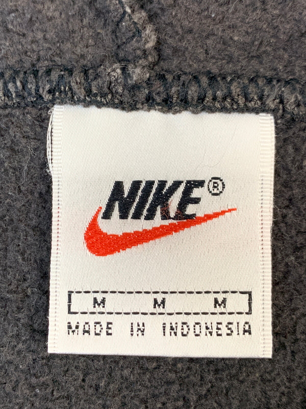 【中古品】【メンズ】 NIKE ナイキ 90'S HALFZIP HOODIE 90年代 ハーフジップ フーディ パーカー トップス 146-260618-jt-39-min サイズ：M カラー：ダークグレー 万代Net店