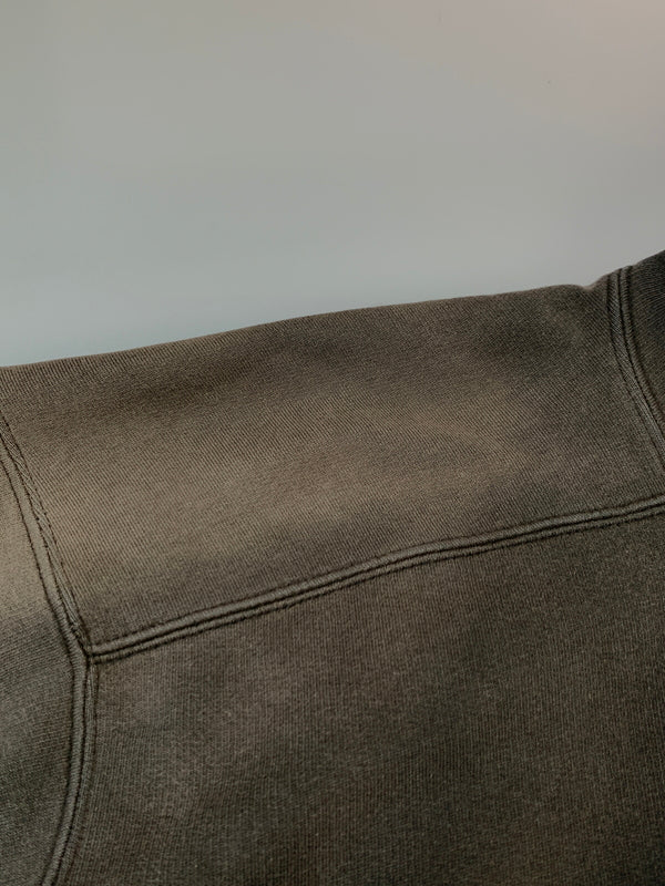 【中古品】【メンズ】 NIKE ナイキ 90'S HALFZIP HOODIE 90年代 ハーフジップ フーディ パーカー トップス 146-260618-jt-39-min サイズ：M カラー：ダークグレー 万代Net店