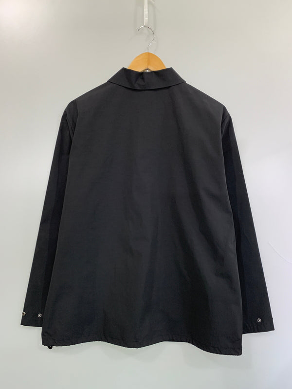 【中古品】【メンズ】 A.P.C. アーペーセー NYLON COACH JACKET ナイロン コーチ ジャケット アウター 141-260618-jt-22-min サイズ：M カラー：ブラック 万代Net店
