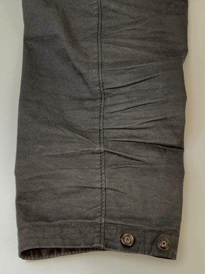 【中古品】【メンズ】 STONE ISLAND ストーンアイランド 781510210 SHIRT BLOUSON シャツブルゾン アウター 142-260618-jt-23-min サイズ：XL カラー：ブラック 万代Net店