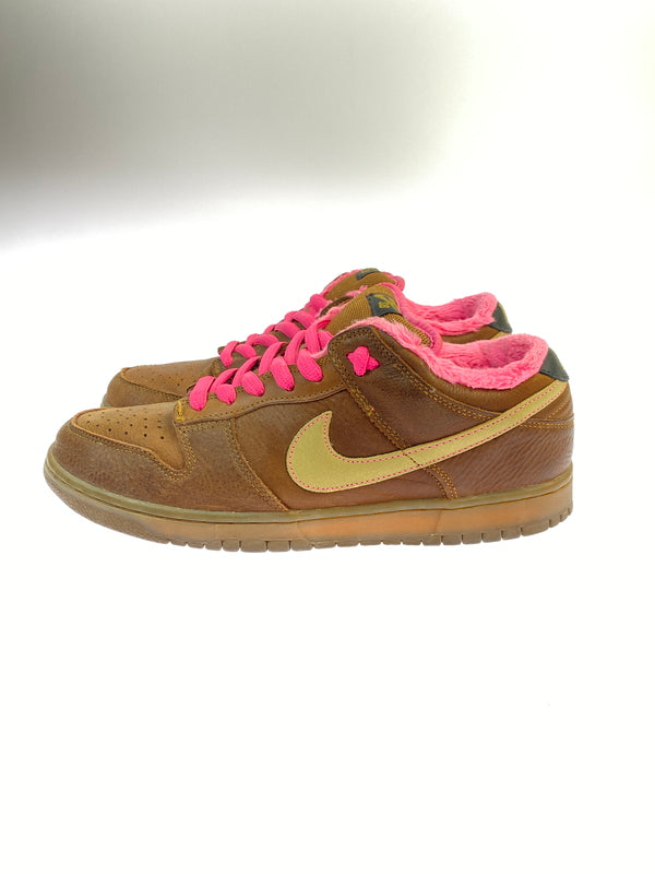 【中古品】【メンズ】 NIKE SB ナイキ エスビー DUNK LOW 313170-271 GIBSON GUITAR CASE ダンク ロー ギブソン ギター ケース スニーカー 靴 160-260618-jt-01-min サイズ：US 10 28.0cm カラー：ブラウン 万代Net店