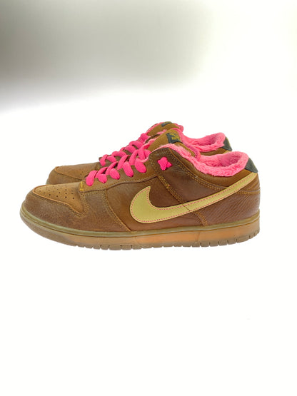 【中古品】【メンズ】 NIKE SB ナイキ エスビー DUNK LOW 313170-271 GIBSON GUITAR CASE ダンク ロー ギブソン ギター ケース スニーカー 靴 160-260618-jt-01-min サイズ：US 10 28.0cm カラー：ブラウン 万代Net店