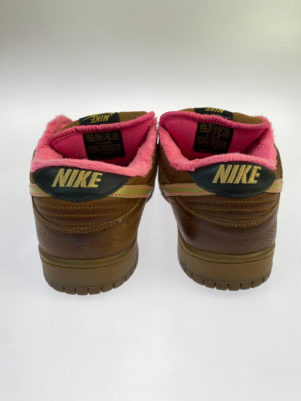 【中古品】【メンズ】 NIKE SB ナイキ エスビー DUNK LOW 313170-271 GIBSON GUITAR CASE ダンク ロー ギブソン ギター ケース スニーカー 靴 160-260618-jt-01-min サイズ：US 10 28.0cm カラー：ブラウン 万代Net店