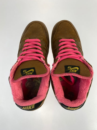 【中古品】【メンズ】 NIKE SB ナイキ エスビー DUNK LOW 313170-271 GIBSON GUITAR CASE ダンク ロー ギブソン ギター ケース スニーカー 靴 160-260618-jt-01-min サイズ：US 10 28.0cm カラー：ブラウン 万代Net店