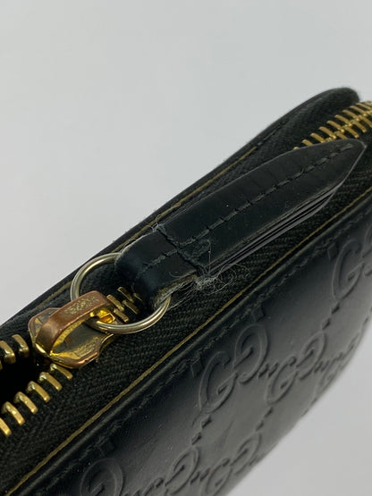 【中古品】【メンズ/レディース】 GUCCI グッチ グッチシマ カードケース 181-260617-KS-30-min カラー：ブラック 万代Net店