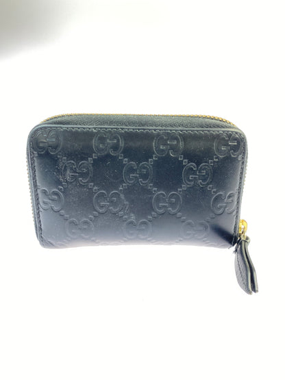 【中古品】【メンズ/レディース】 GUCCI グッチ グッチシマ カードケース 181-260617-KS-30-min カラー：ブラック 万代Net店