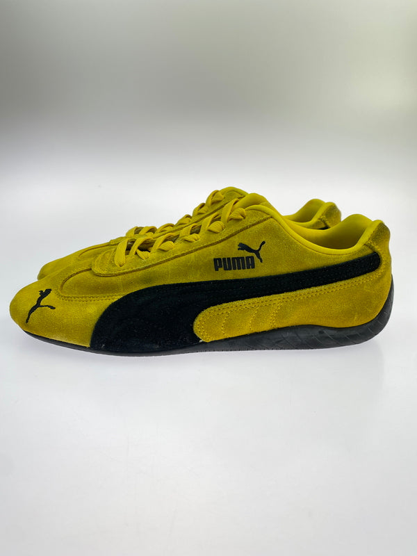 【中古品】【メンズ】 PUMA プーマ SPEED CAT スピード キャット スニーカー 靴 163-260618-jt-11-min サイズ：US 8.5 26.5cm カラー：イエロー 万代Net店