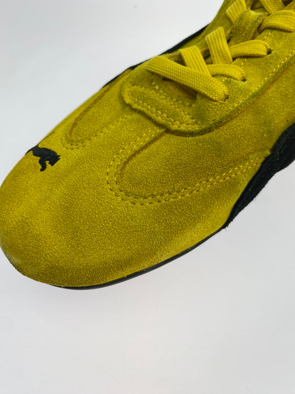 【中古品】【メンズ】 PUMA プーマ SPEED CAT スピード キャット スニーカー 靴 163-260618-jt-11-min サイズ：US 8.5 26.5cm カラー：イエロー 万代Net店