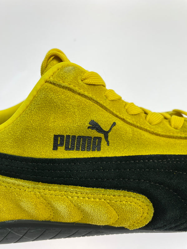 【中古品】【メンズ】 PUMA プーマ SPEED CAT スピード キャット スニーカー 靴 163-260618-jt-11-min サイズ：US 8.5 26.5cm カラー：イエロー 万代Net店