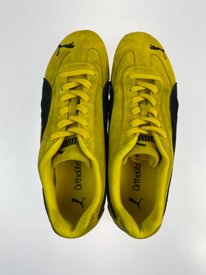 【中古品】【メンズ】 PUMA プーマ SPEED CAT スピード キャット スニーカー 靴 163-260618-jt-11-min サイズ：US 8.5 26.5cm カラー：イエロー 万代Net店